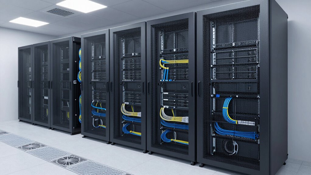optimized airflow and cabling
