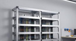 organized cabling rack design