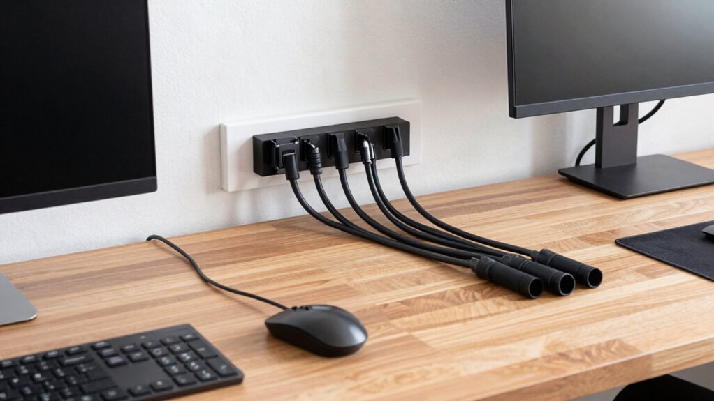 organized reliable workspace setup
