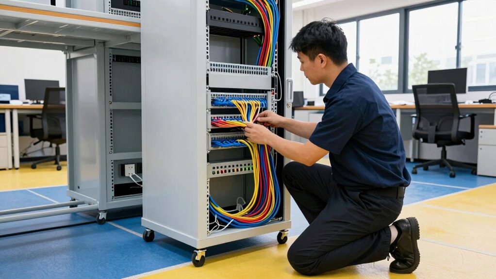 plan organize install test