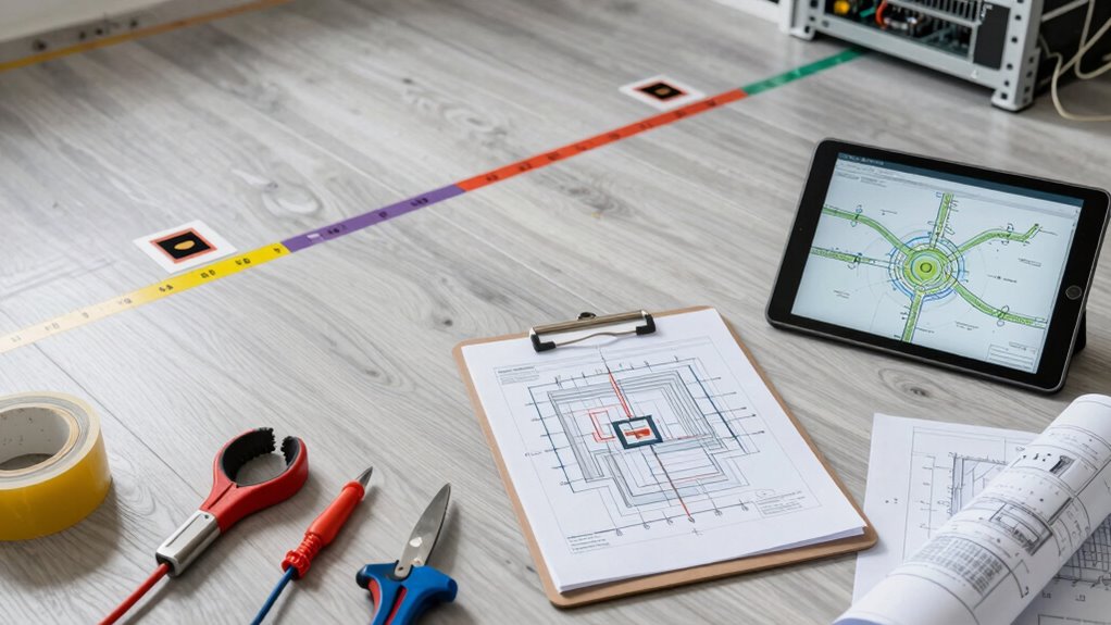 prepare access point locations