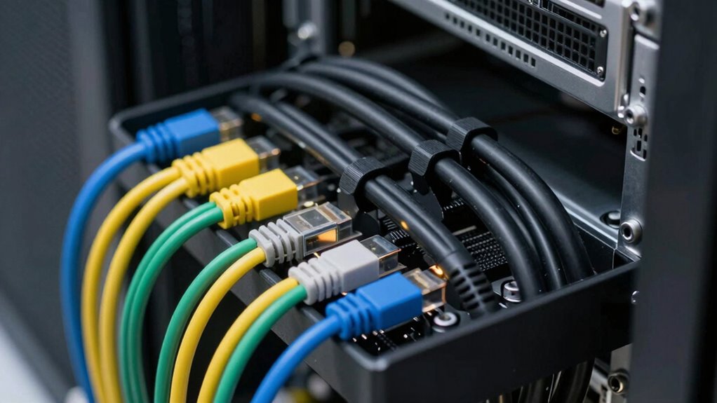 proper cable separation and insulation