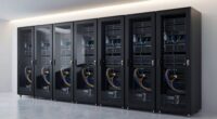 secure network wall racks