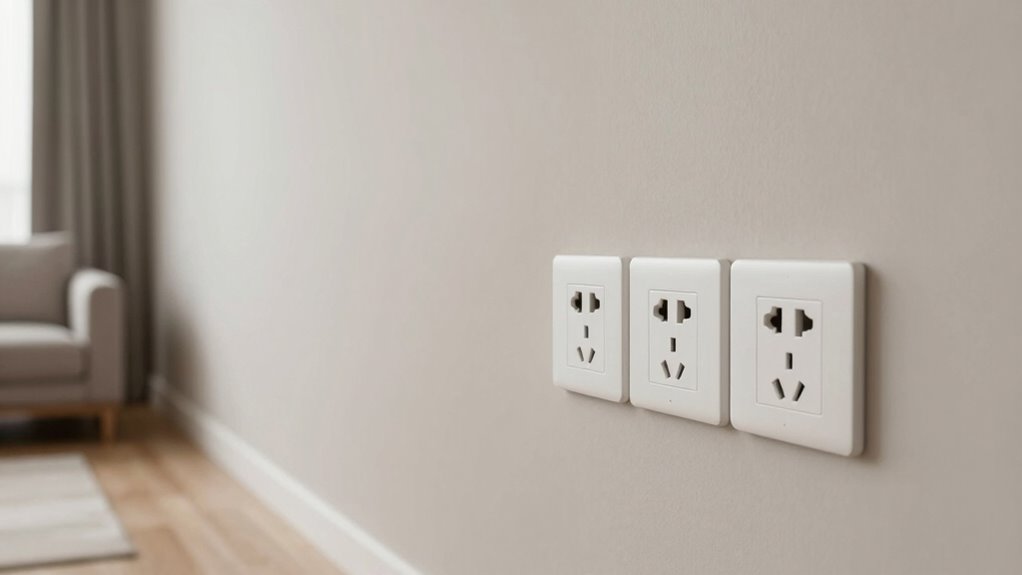 smart functional outlet placement