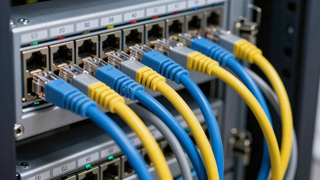 solid cabling ensures reliable connectivity