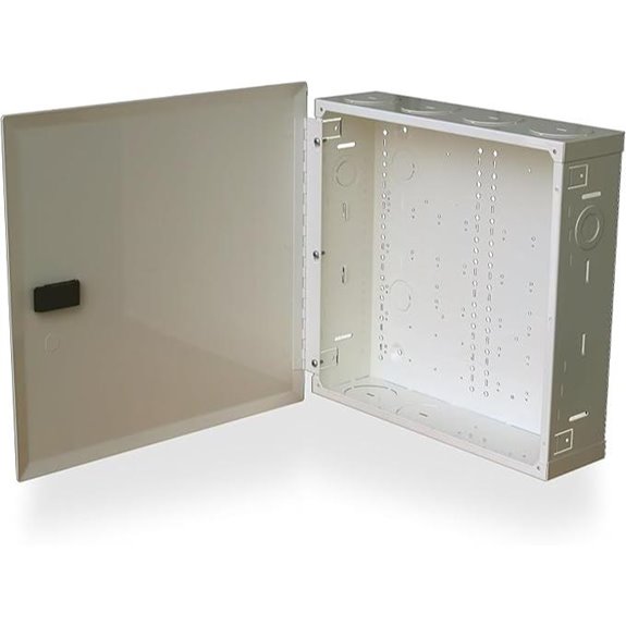 structured wiring cabinet dimensions