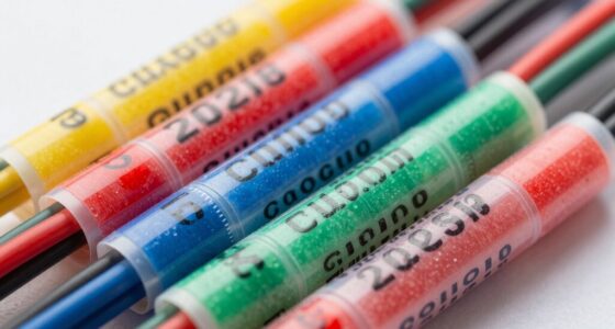 top cable label sleeves