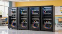 top classroom network cabinets