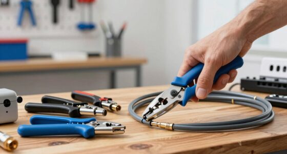 top coax compression tools