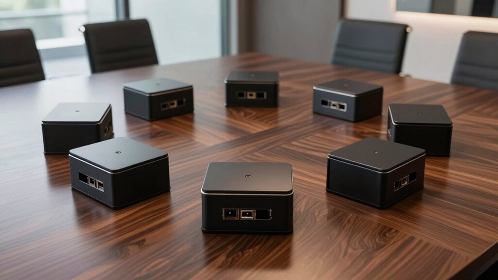 top conference room network boxes