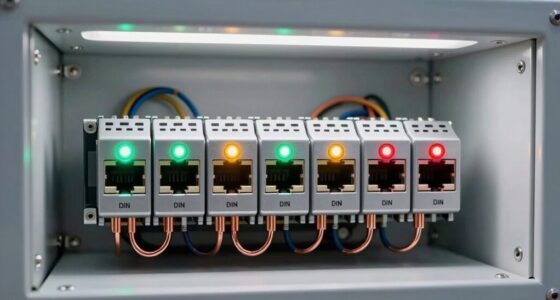 top din rail switches