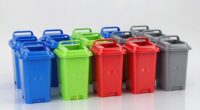 top fiber disposal containers