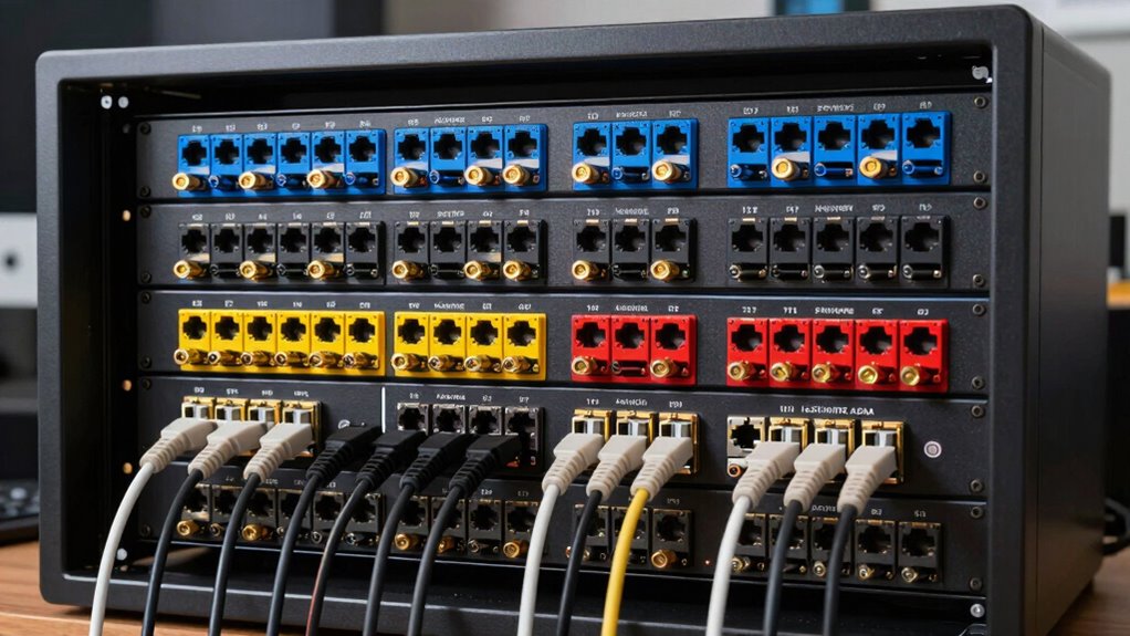 top keystone patch panels