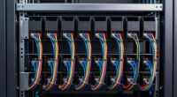 top patch panel cable managers