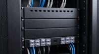 top rack cable management