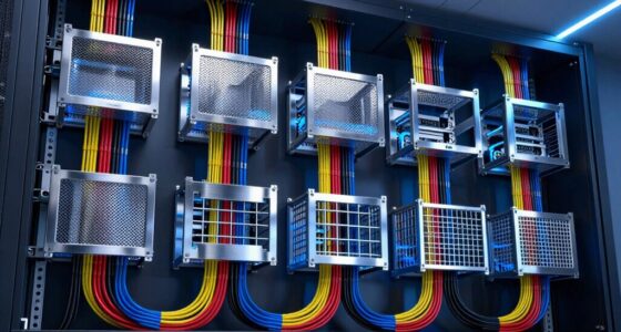 top server cable trays