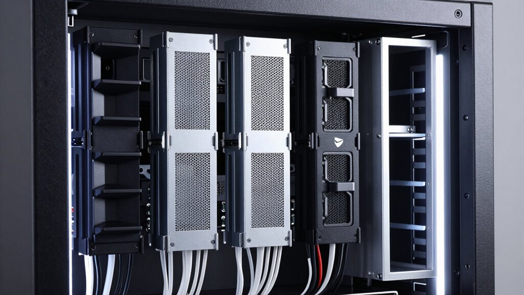 top server rack organizers
