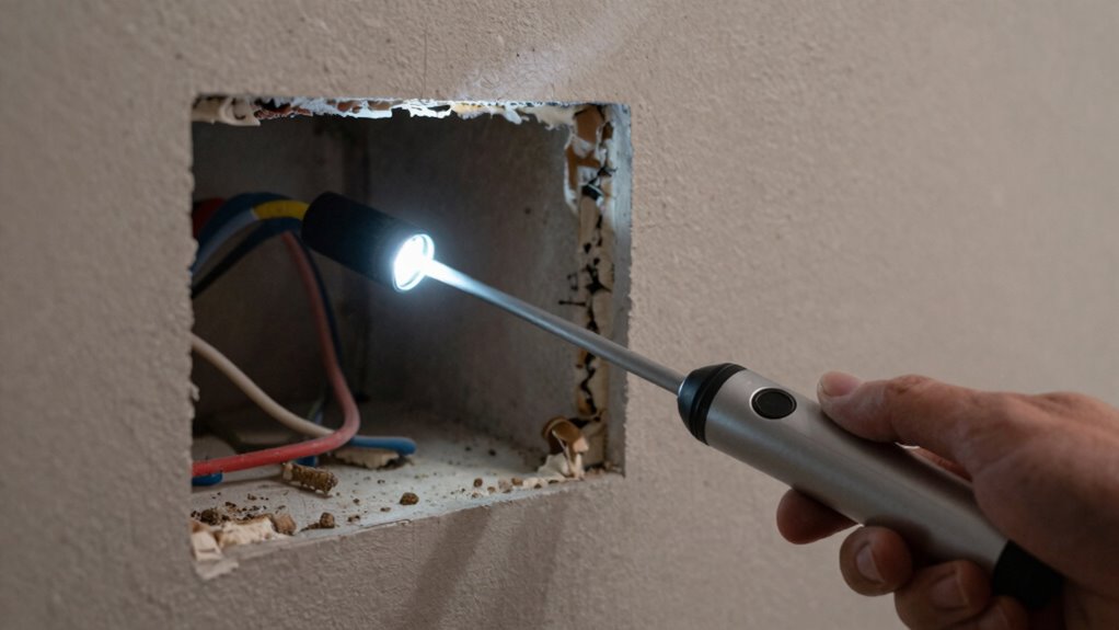 top wall cable inspection tools