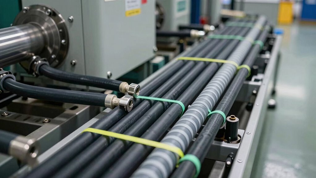 vibration resistant protected cable management