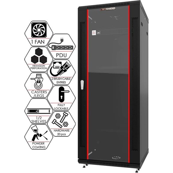 wall mount server rack