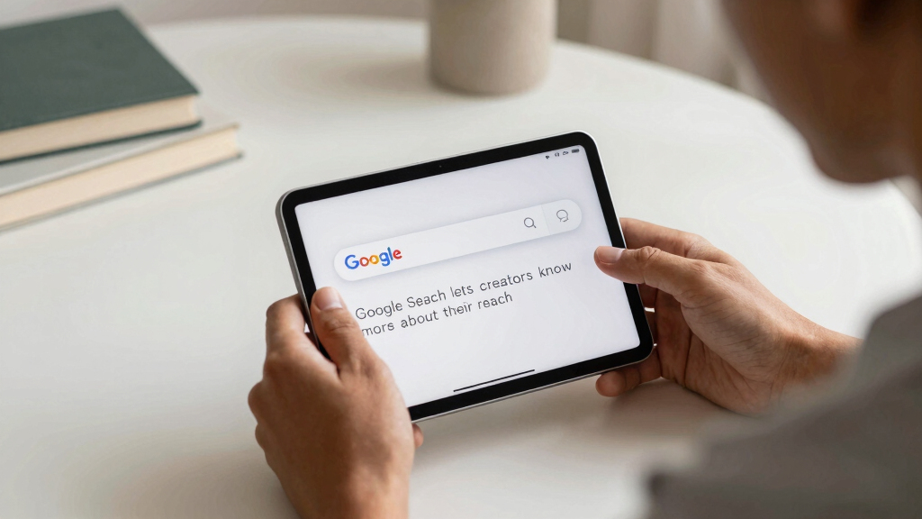 Google Search lets creators know more about their reach