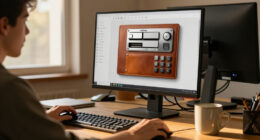 Wayland Desktop For Linux With Skeuomorphic Design